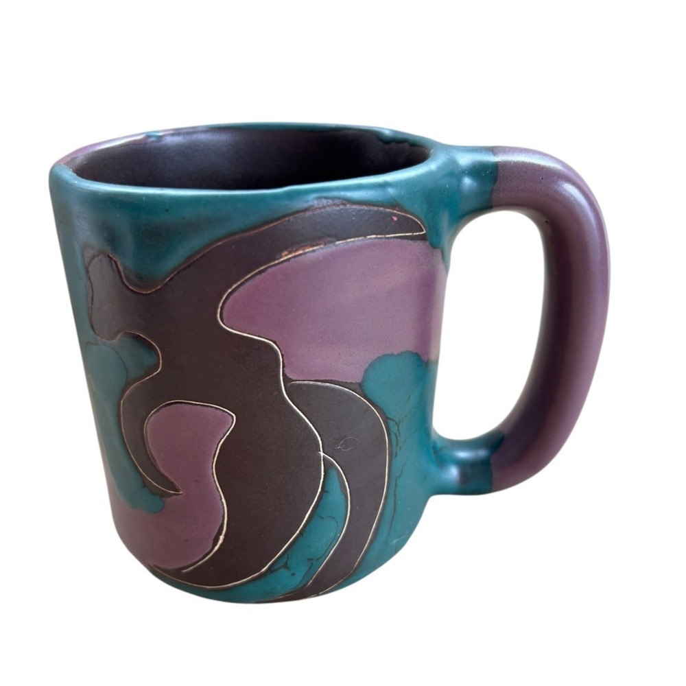 Mara Mexico Mug Women  Coffee Pottery Stoneware